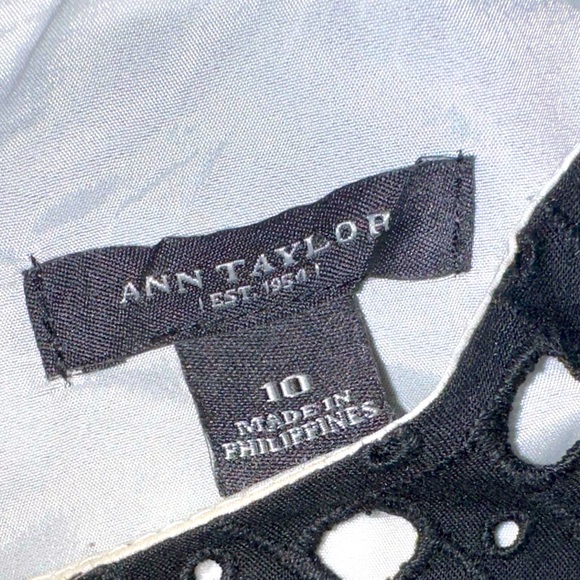 CLOSET CLOSING!!!🌳ANN TAYLOR🌳TEXTURED MINI MOD SHIFT DRESS - Picture 9 of 12